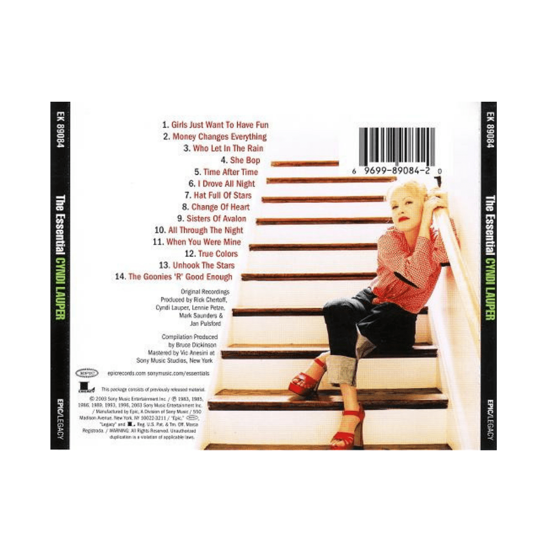 Cyndi Lauper The Essential Cyndi Lauper CD2