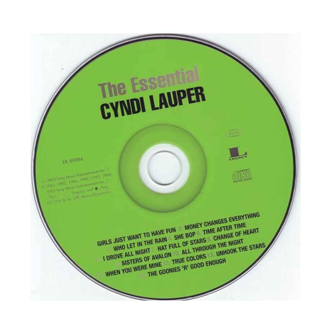 Cyndi Lauper The Essential Cyndi Lauper CD3