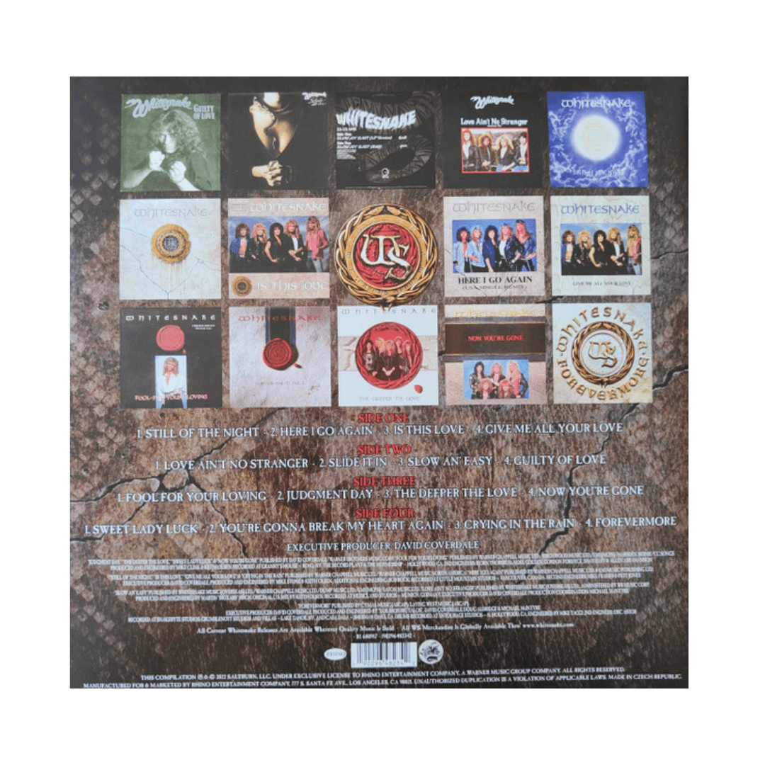Whitesnake Greatest Hits Vinilo4