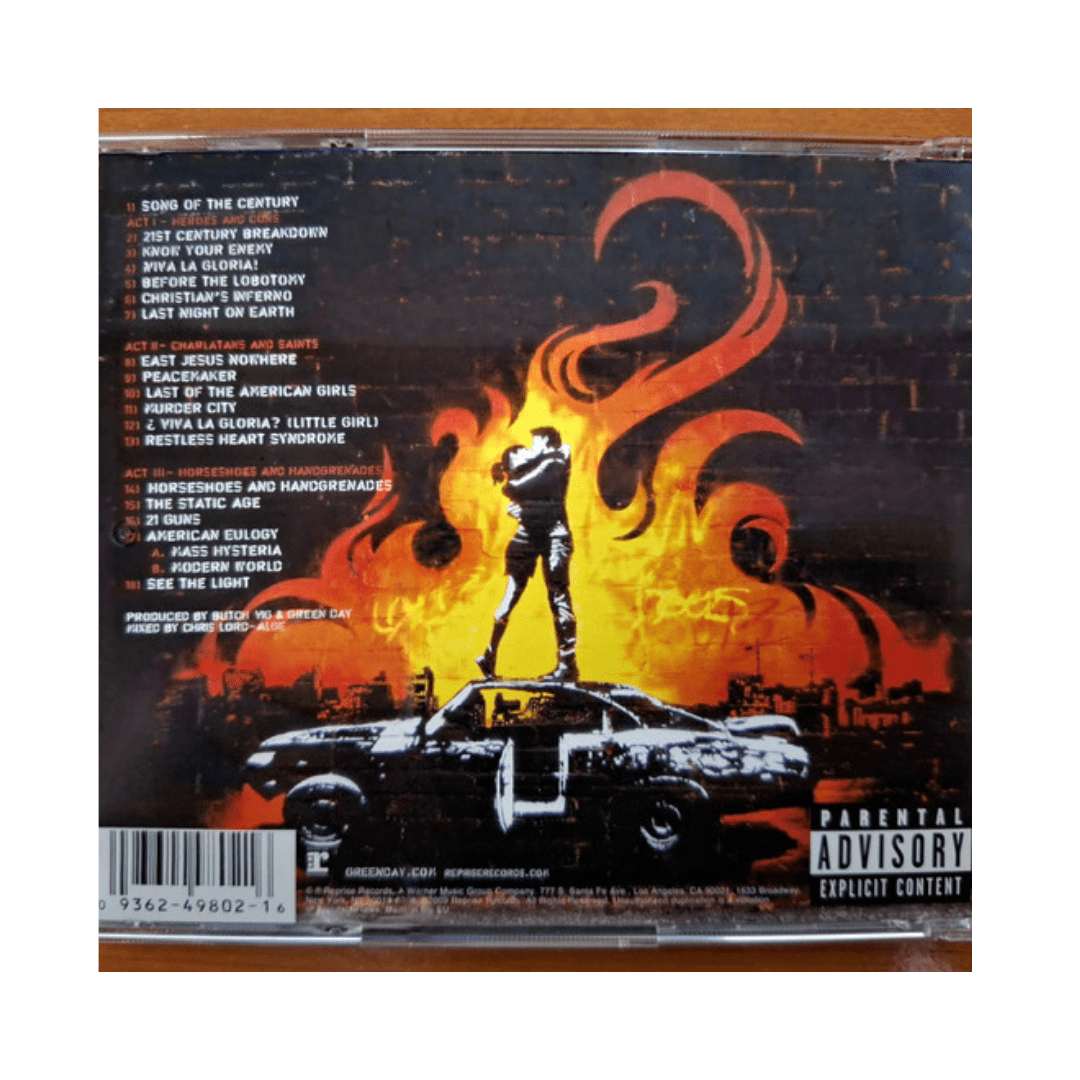 Green Day 21 St Century Breakdown CD2