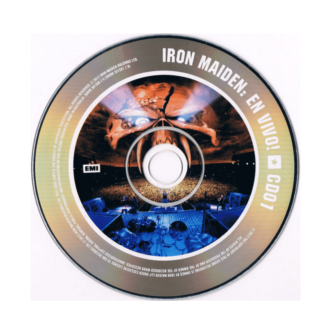 Iron Maiden - En Vivo! CD3
