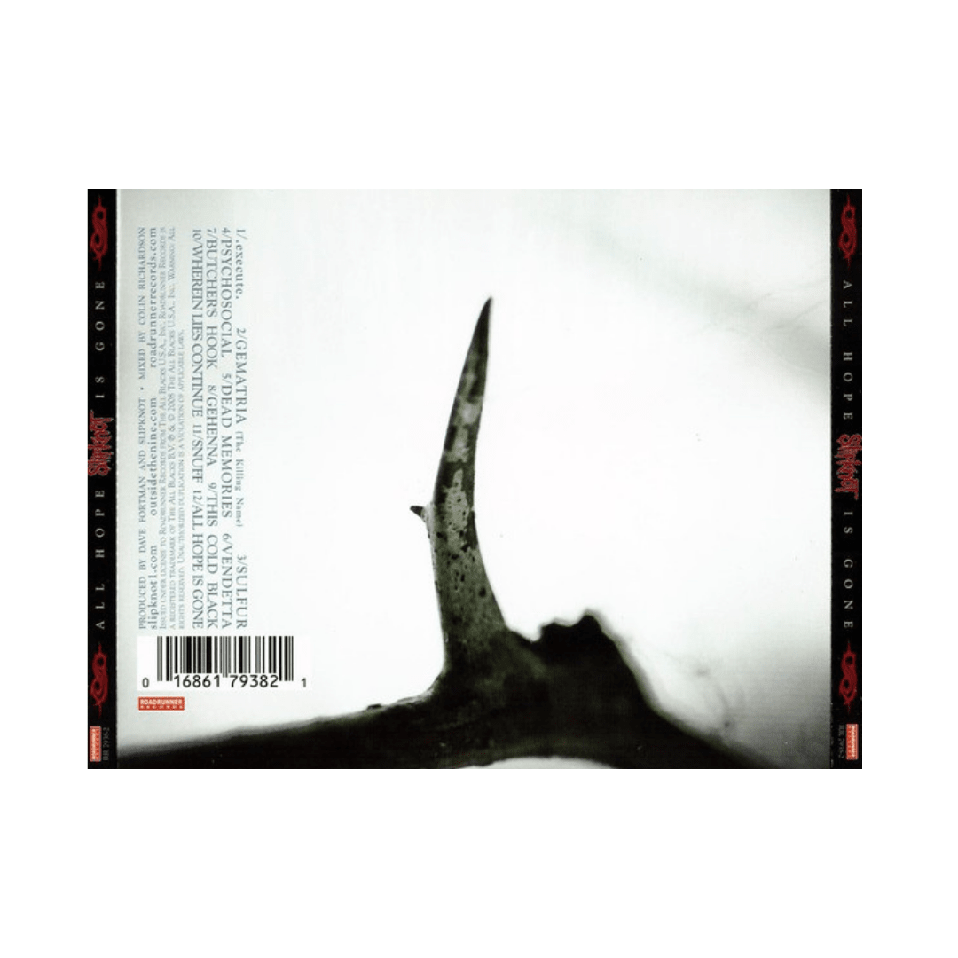 Slipknot - All Hope Is Gone CD2