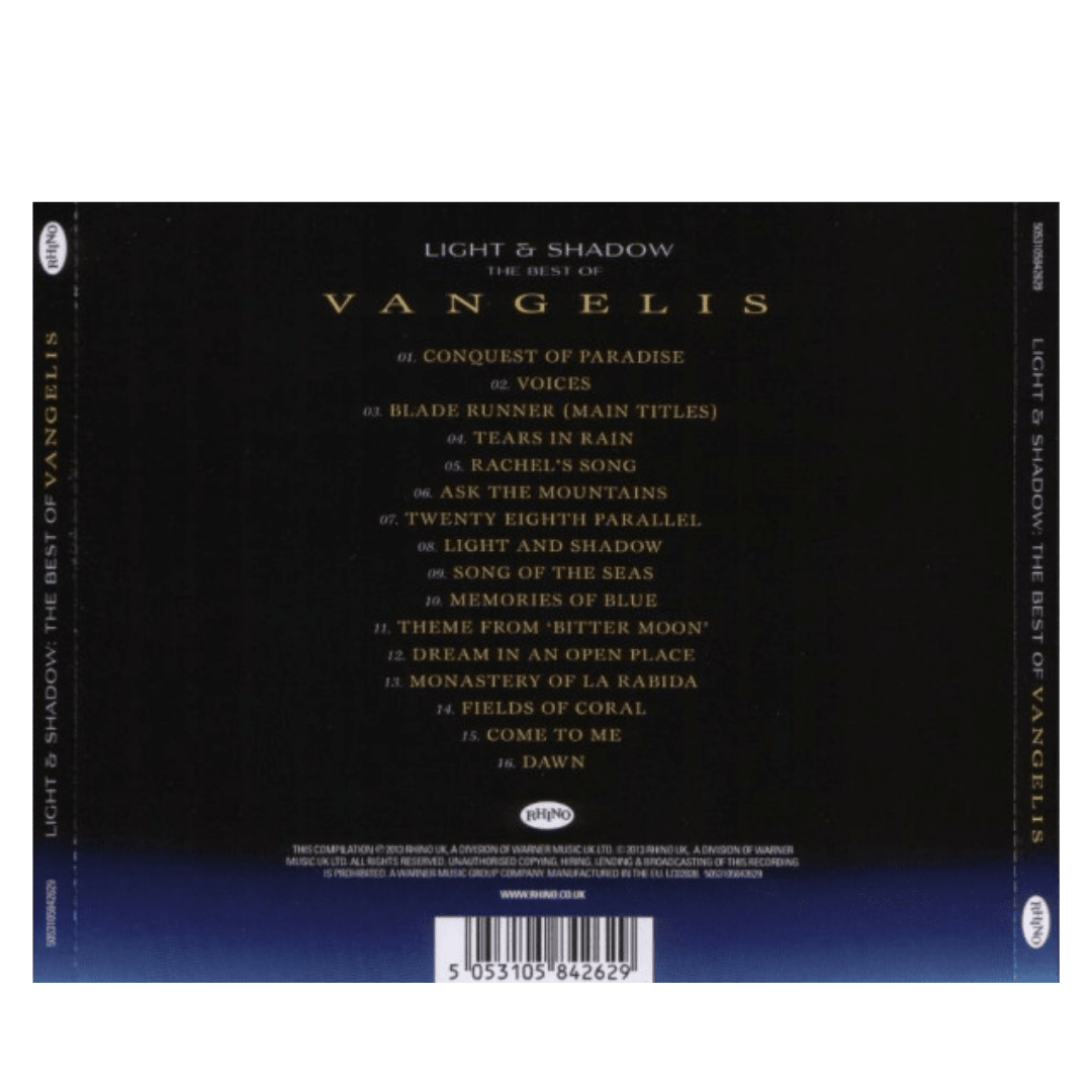 Light & Shadow - Vangelis () CD2