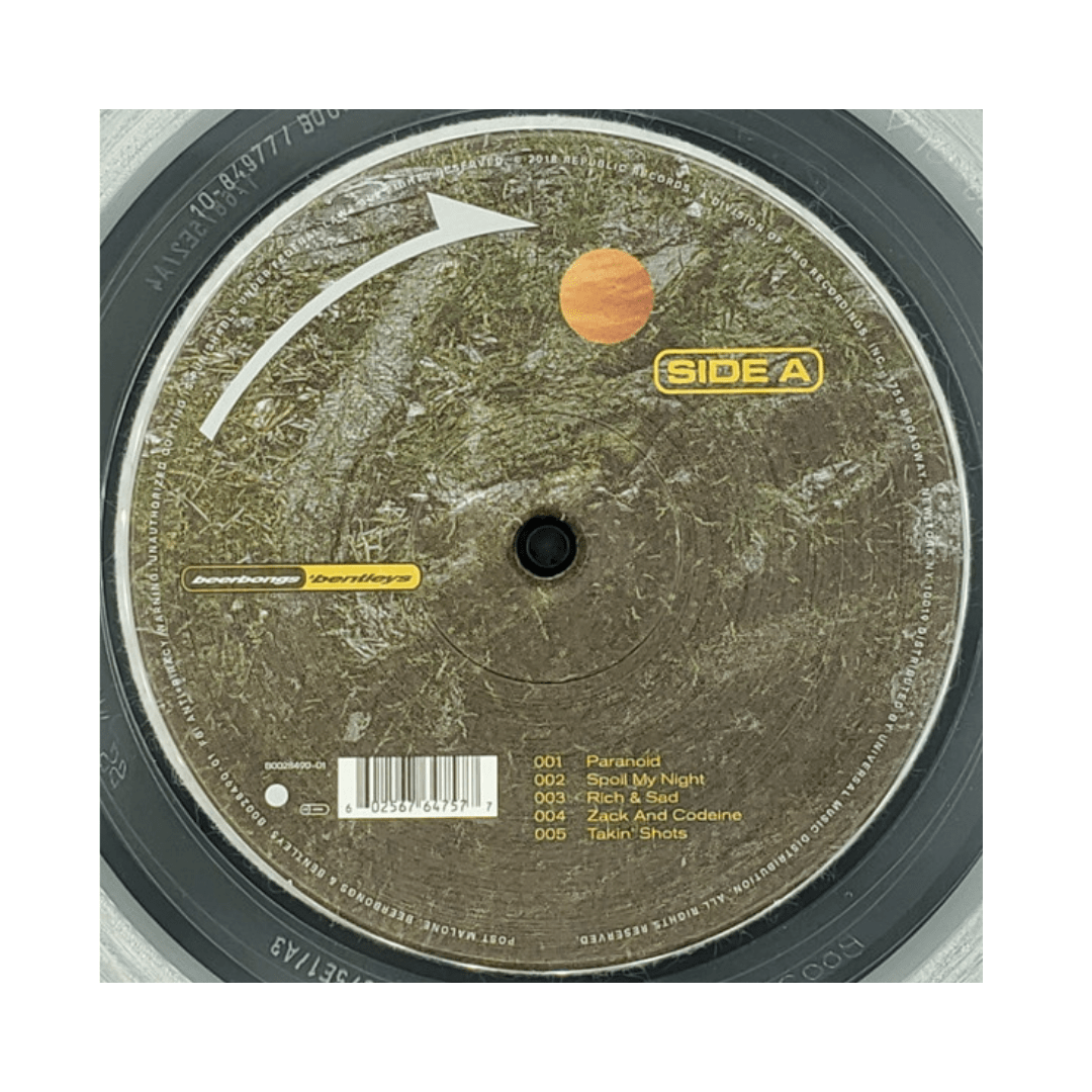 Post Malone Beerbongs & Bentleys Vinilo4