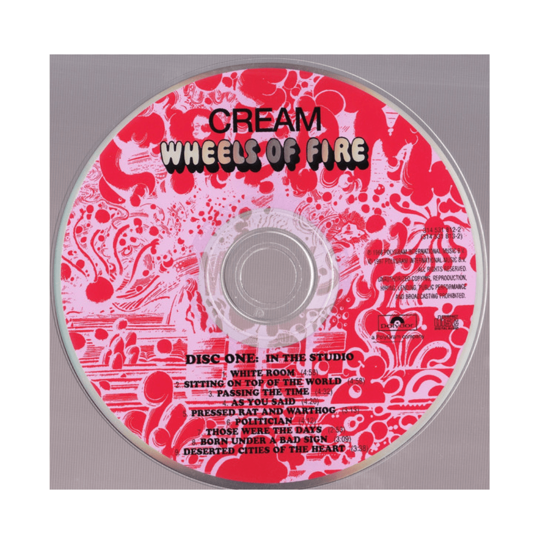 Cream Wheels Of Fire 2 Eric Clapton CD4