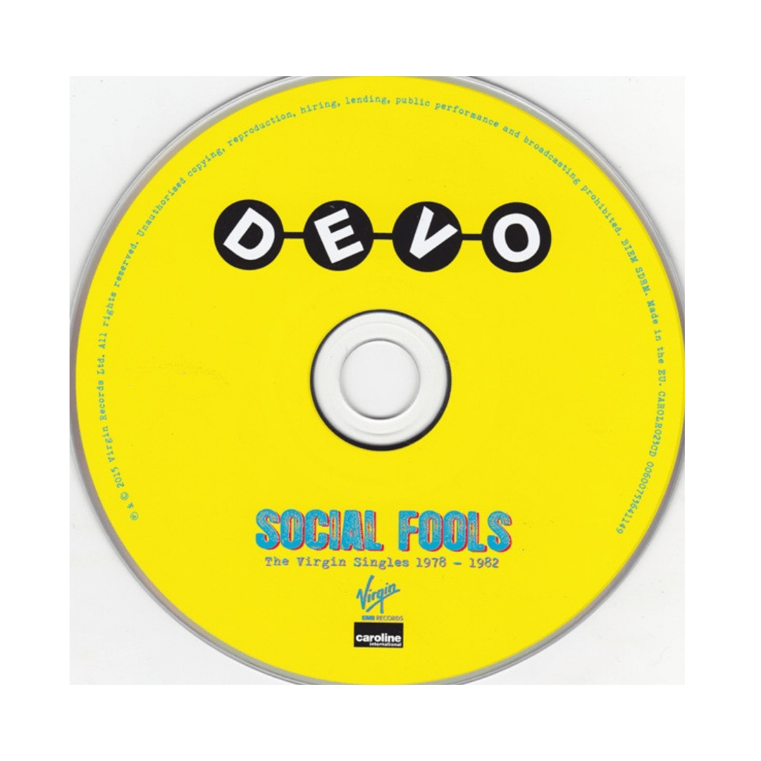 Devo Social Fools (the Virgin Singles 1978 - 1982) CD3