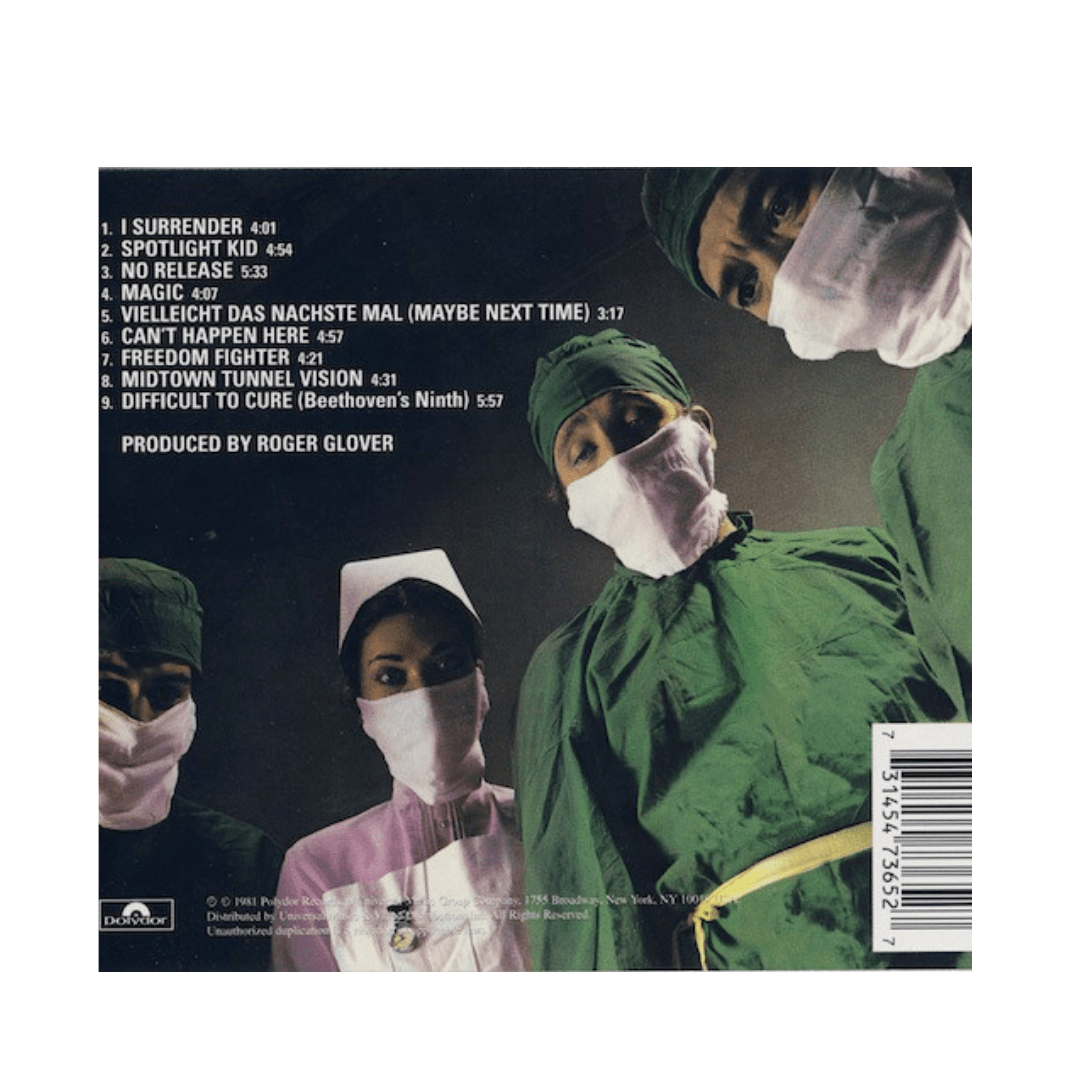 Rainbow Difficult To Cure CD2