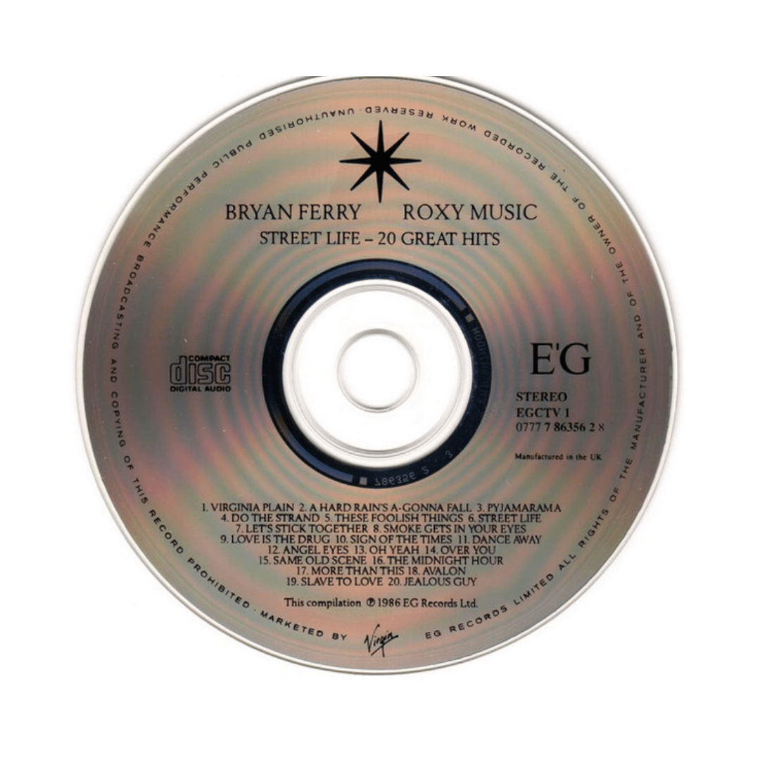 Bryan Ferry / Roxy Music Street Life 20 Great Hits CD3