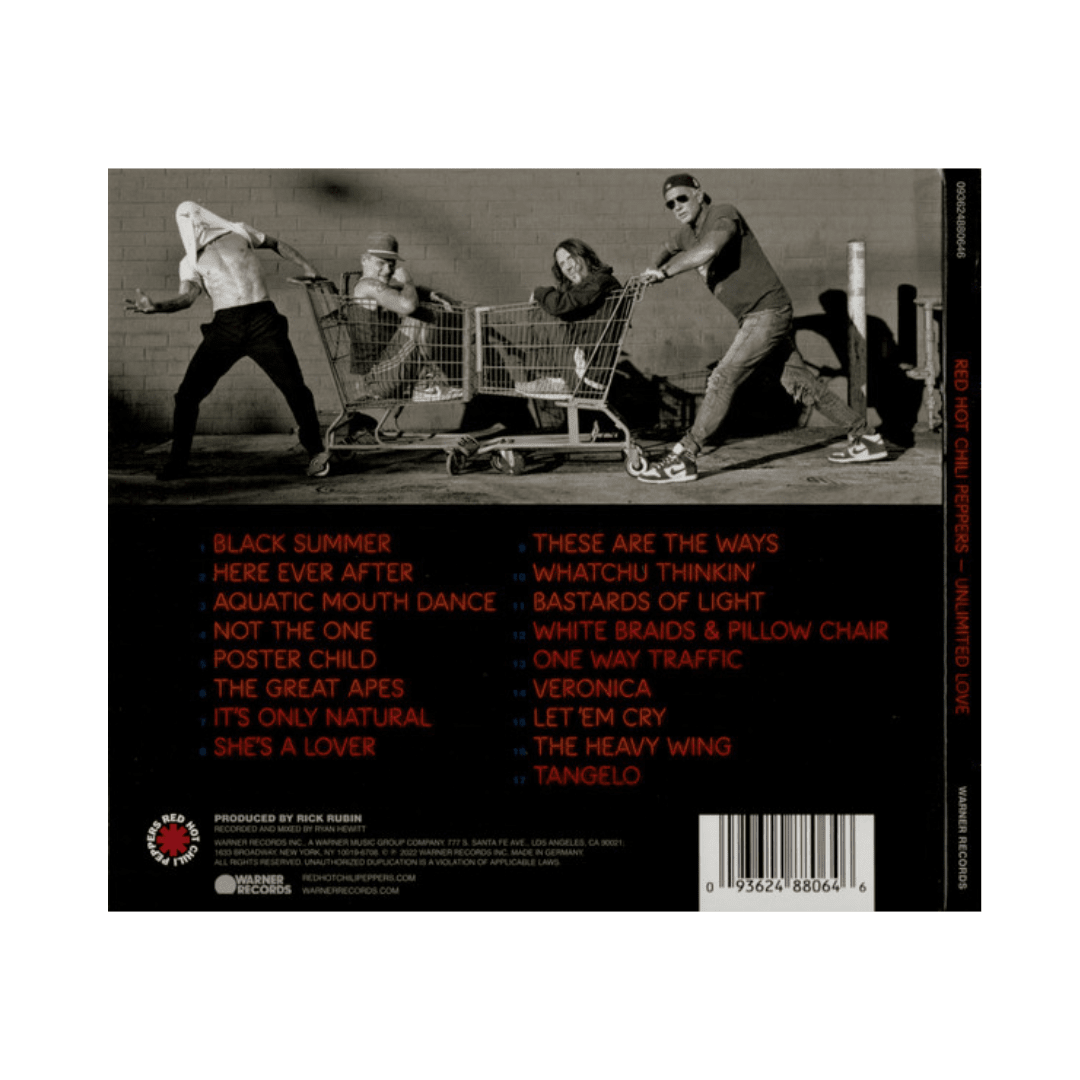 Red Hot Chili Peppers Unlimited Love cd2