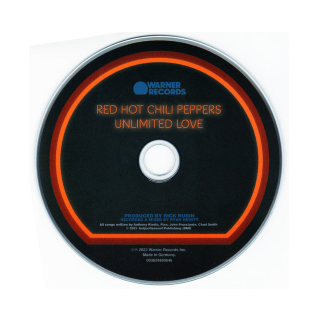 Red Hot Chili Peppers Unlimited Love cd3