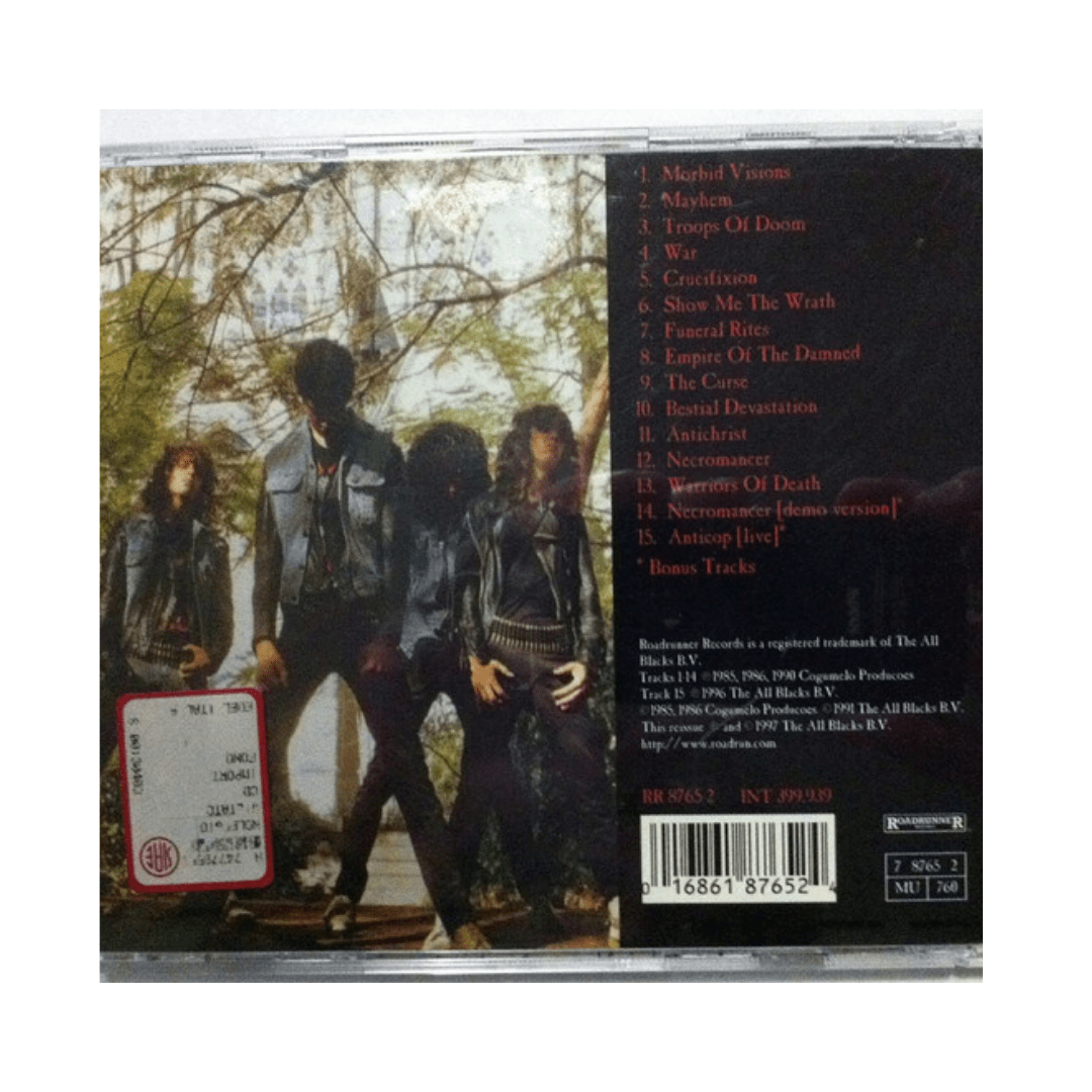 Sepultura Morbid Visions/bestial Devastation cd2