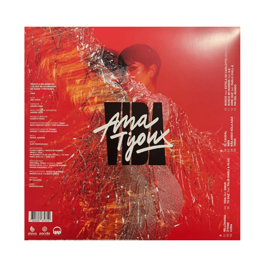 Ana Tijoux Vida Vinilo2