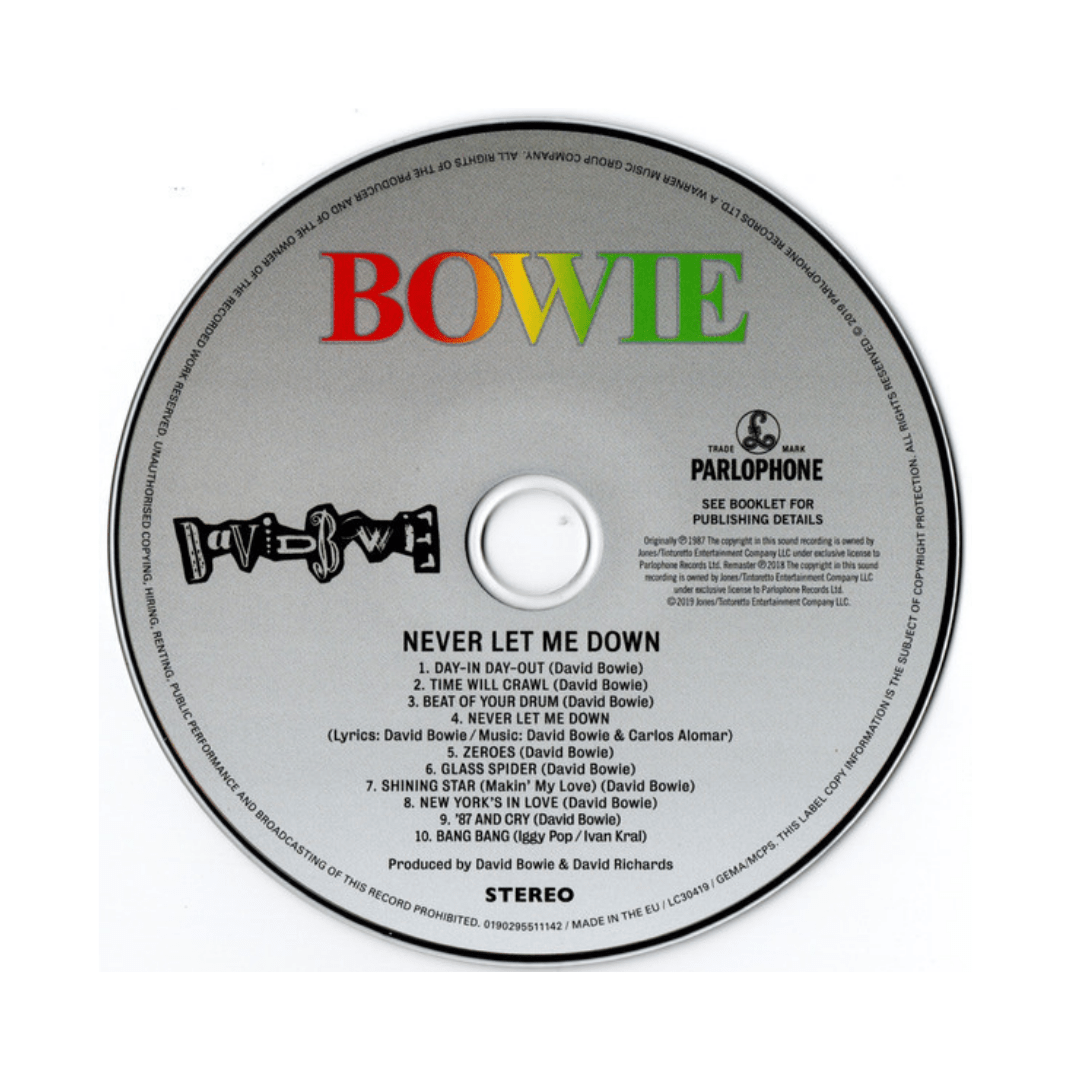 David Bowie Never Let Me Down CD3