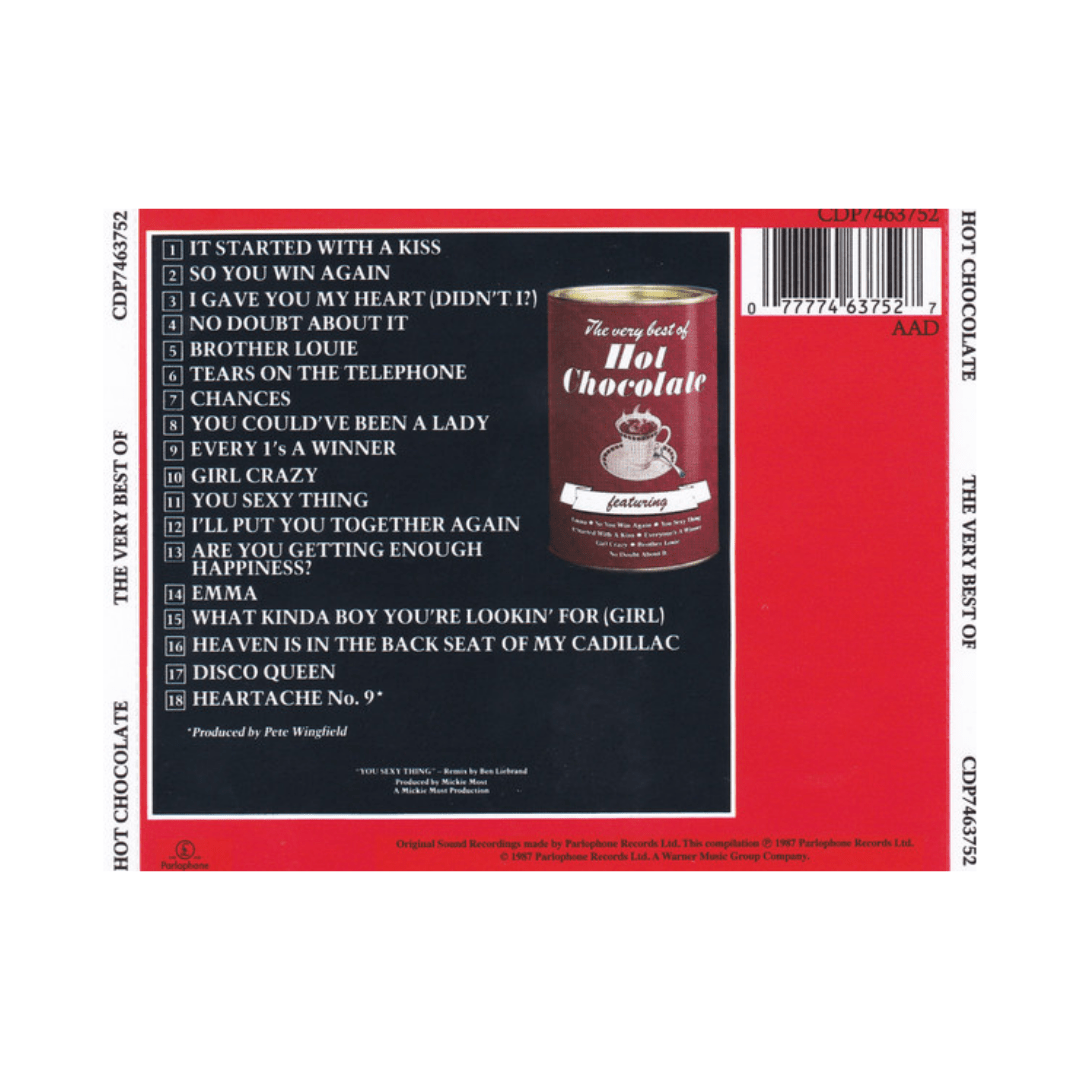 Hot Chocolate The Very Best Of Hot Chocolate cd2