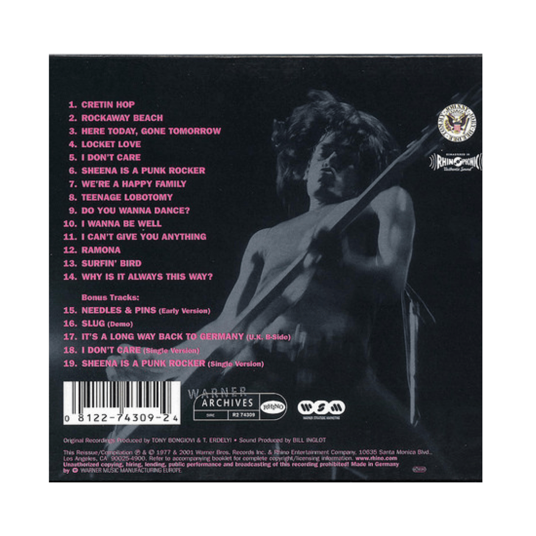 Ramones Rocket To Russia cd2