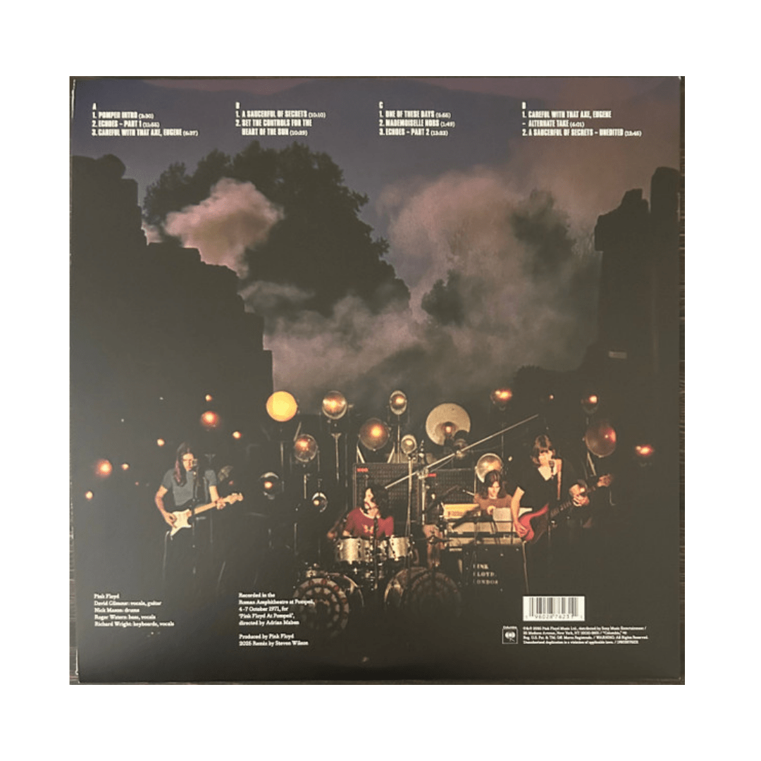Pink Floyd Pink Floyd At Pompeii Mcmlxxii Vinilo2