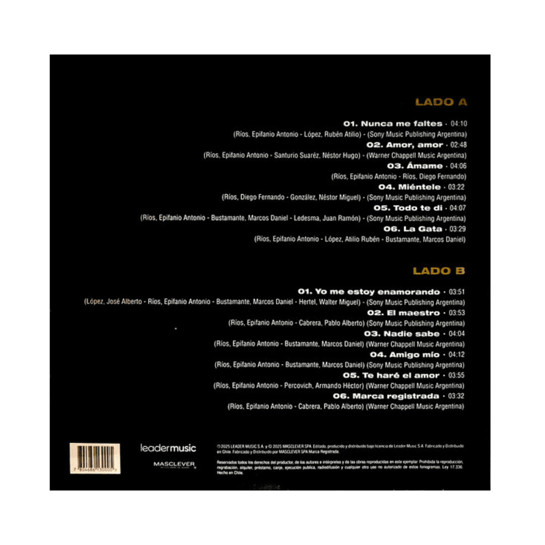 Antonio Ríos Grandes Exitos Vinilo2