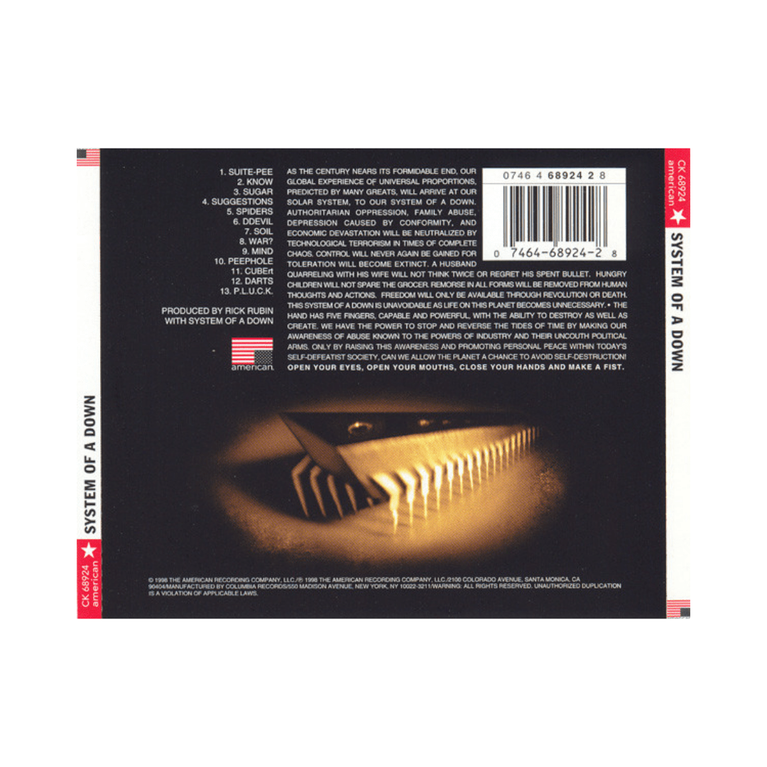 System Of A Down System Of A Down CD2