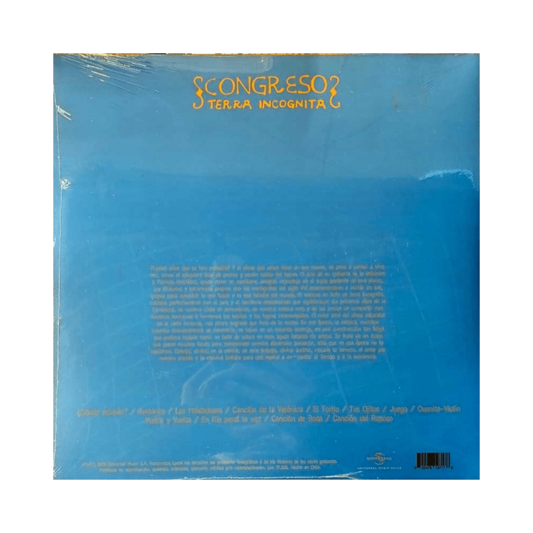 Congreso Terra Incognita Vinilo2
