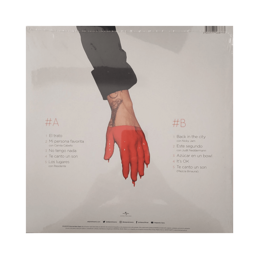 alejandro Sanz El Disco Vinilo2