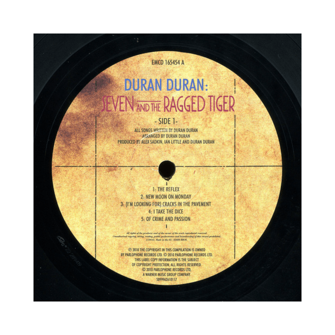 Duran Duran Seven And The Ragged Tiger Vinilo3