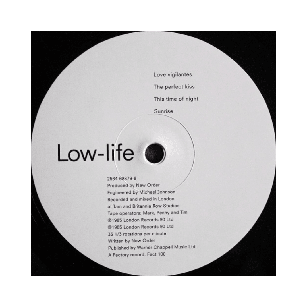 New Order Low-life Vinilo3