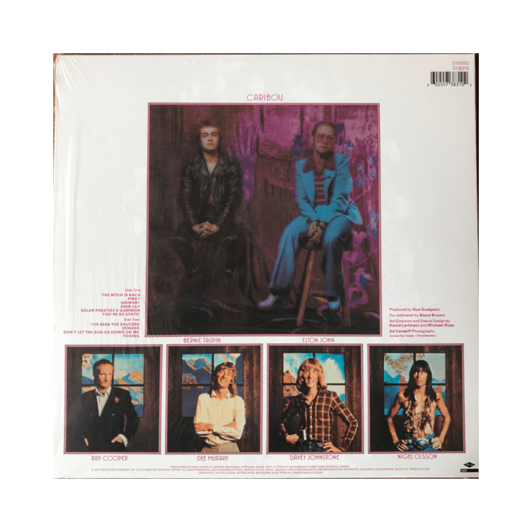 Elton John Caribou vinilo2