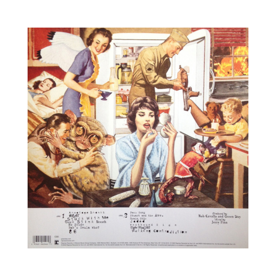 Green Day Insomniac Vinilo2