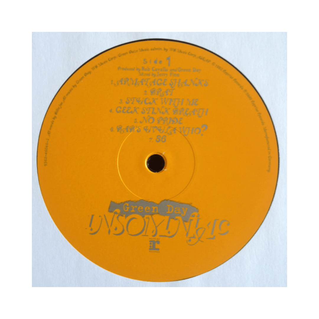 Green Day Insomniac Vinilo3