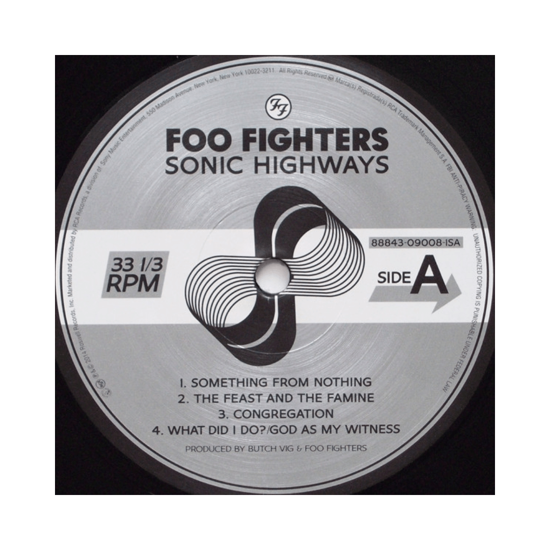 Foo Fighters Sonic Highways Vinilo3