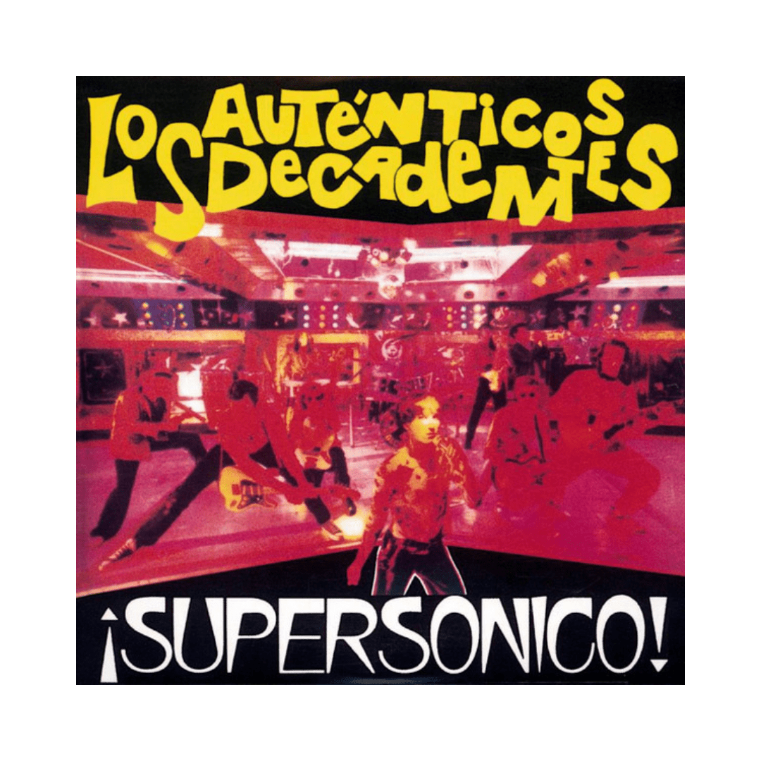 Los Auténticos Decadentes ¡ Supersonico ! Vinilo2