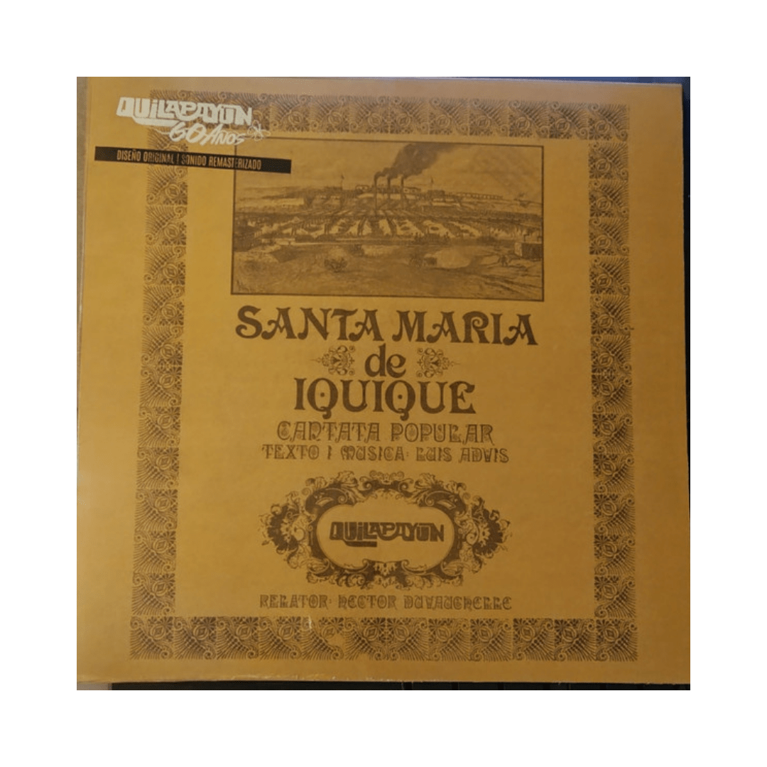 Quilapayún Santa Maria De Iquique - Cantata Popular Vinilo1