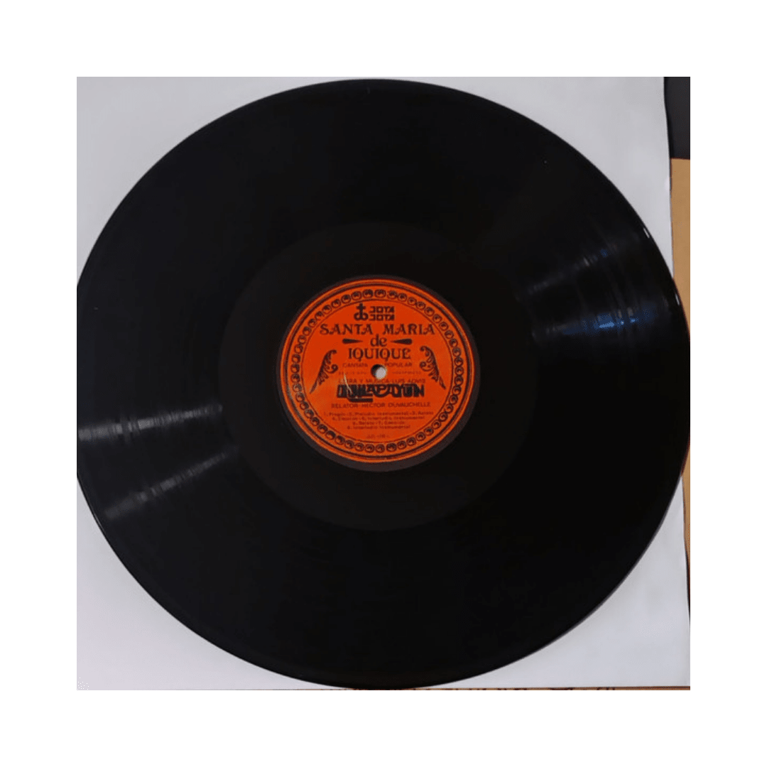 Quilapayún Santa Maria De Iquique - Cantata Popular Vinilo3
