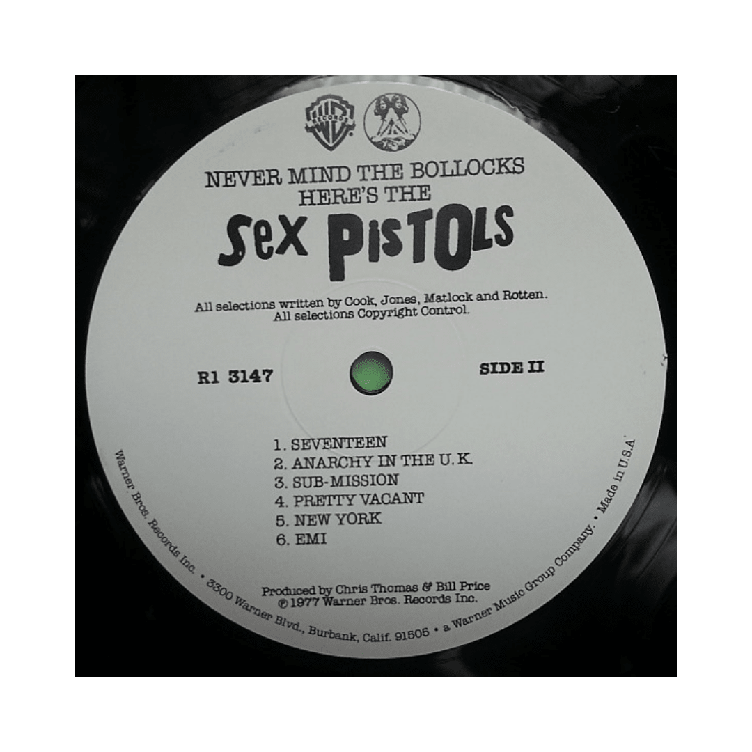 Sex Pistols Never Mind The Bollocks Here's The Sex Pistols Vinilo4