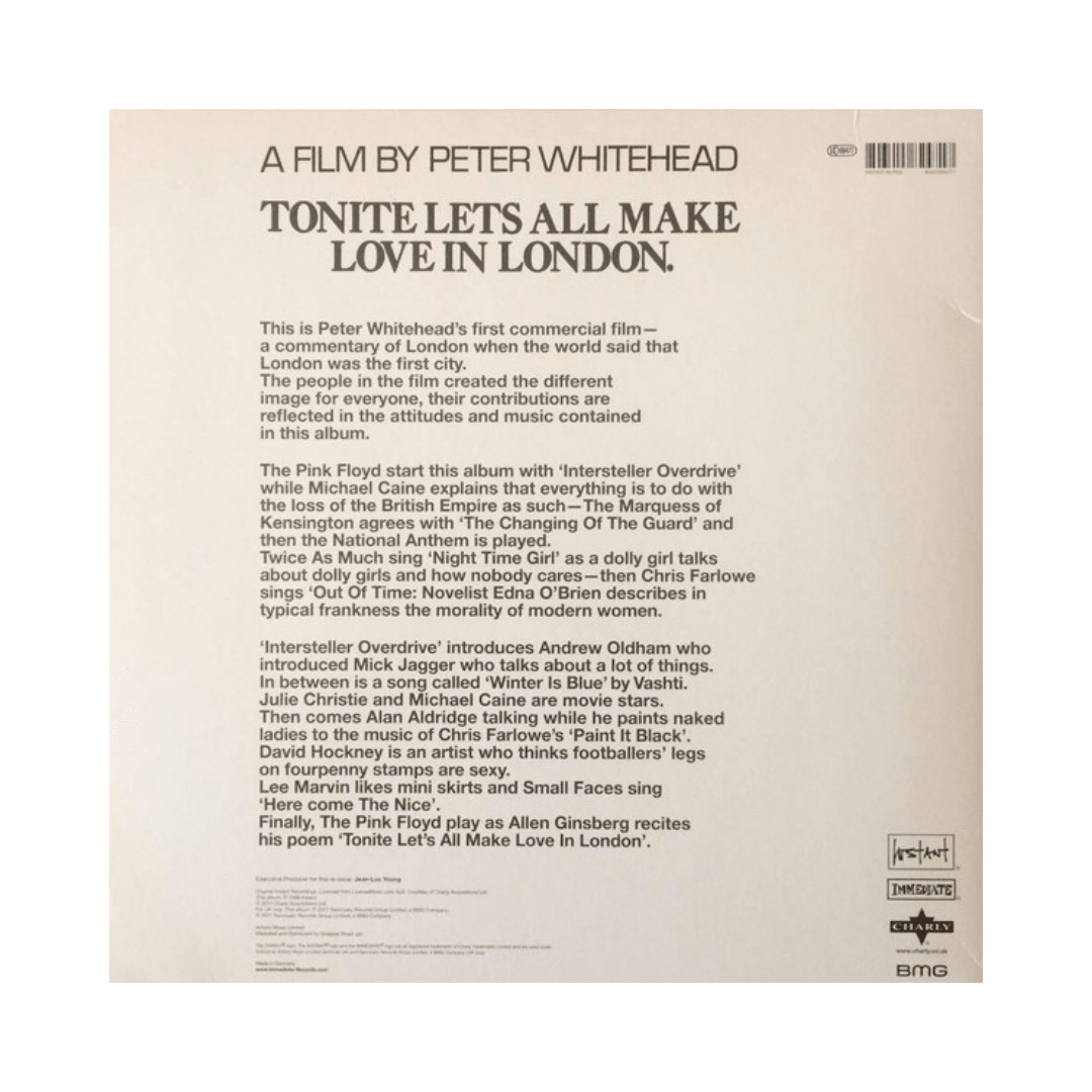 Tonite Let's All Make Love In London Vinilo2