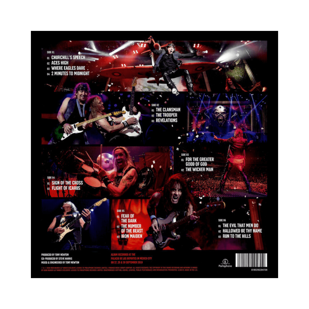 Iron Maiden Nights Of The Dead, Legacy Of The Beast Vinilo2