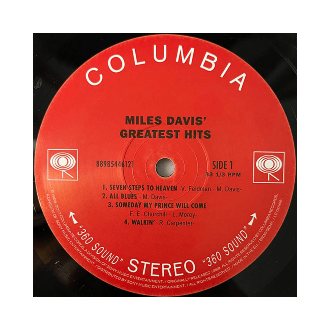 Miles Davis Miles Davis' Greatest Hits vinilo3