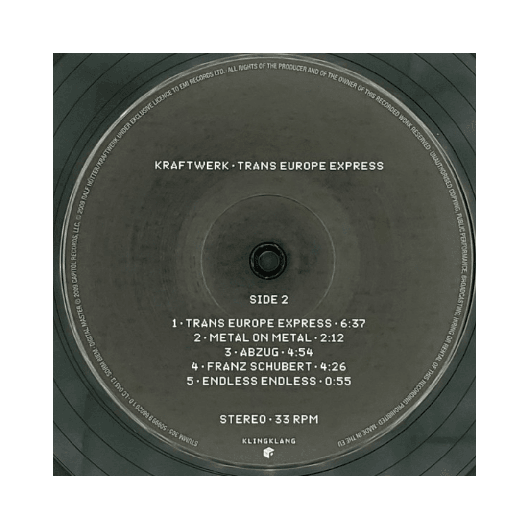 Kraftwerk Trans Europe Express Vinilo3