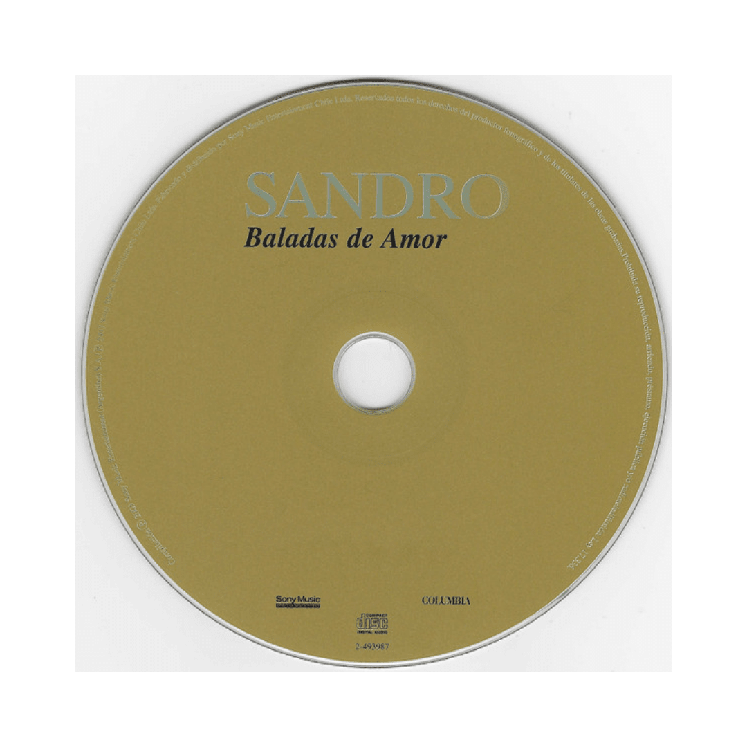 Sandro Baladas De Amor Cd3