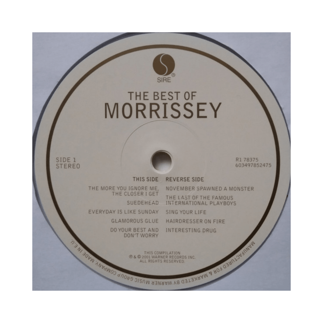 Morrissey The Best Of Vinilo3