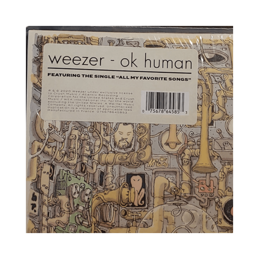 Weezer Ok Human Vinilo4