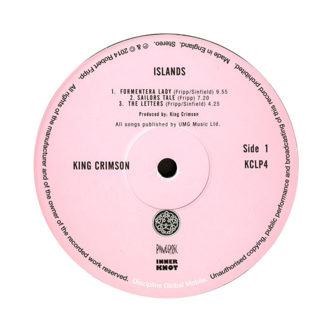King Crimson Islands Vinilo3