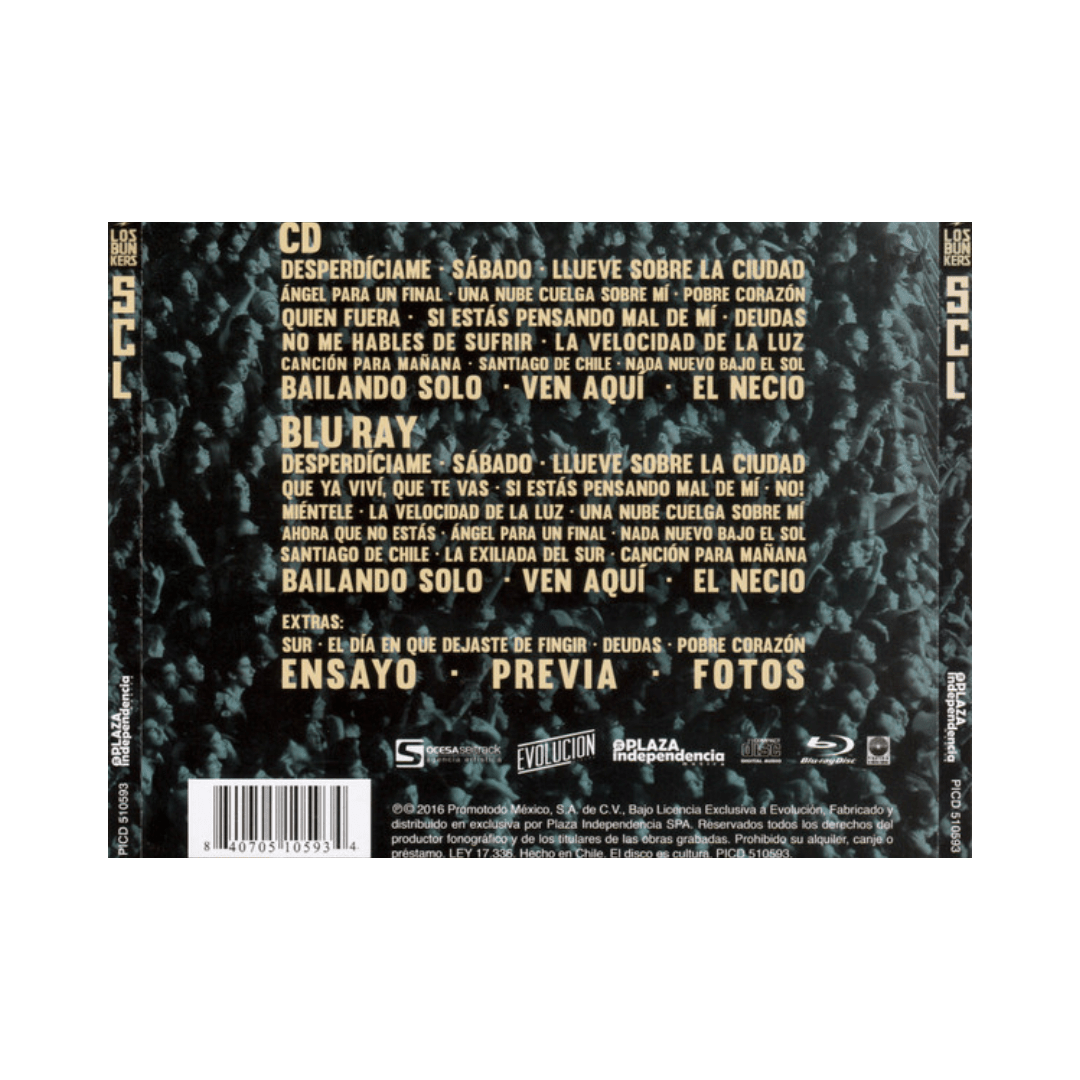 Los Bunkers Scl CD2