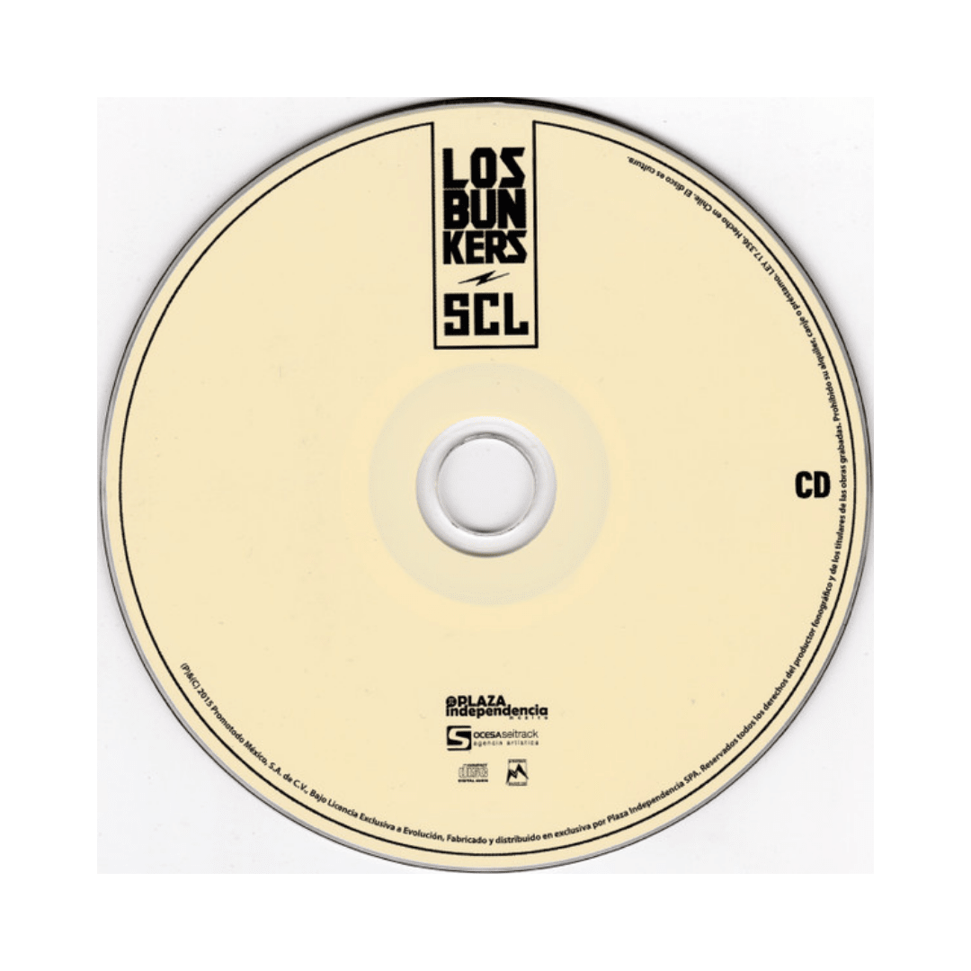 Los Bunkers Scl CD3