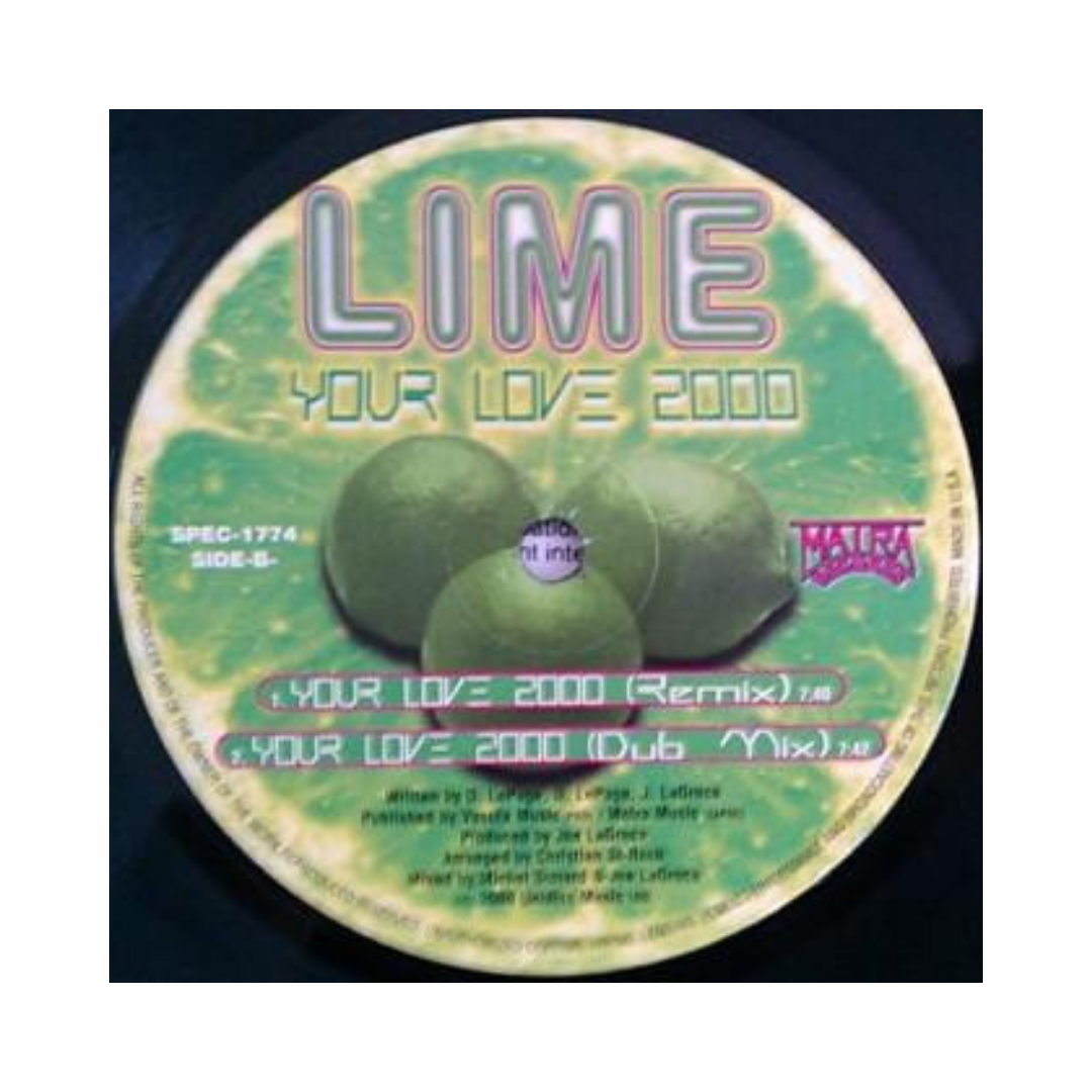 Lime Your Love 2000 Vinilo3