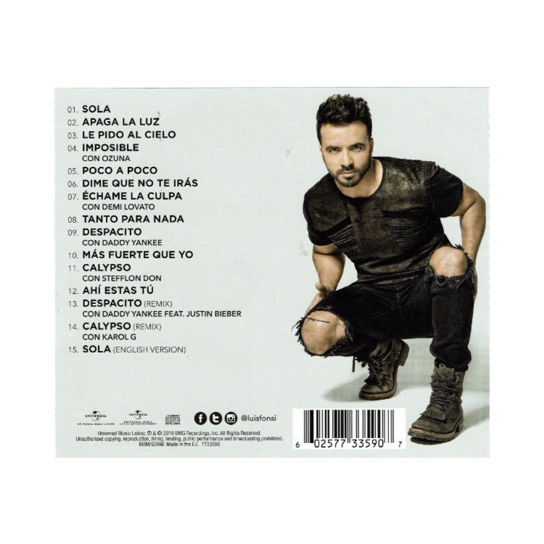 Luis Fonsi Vida CD2