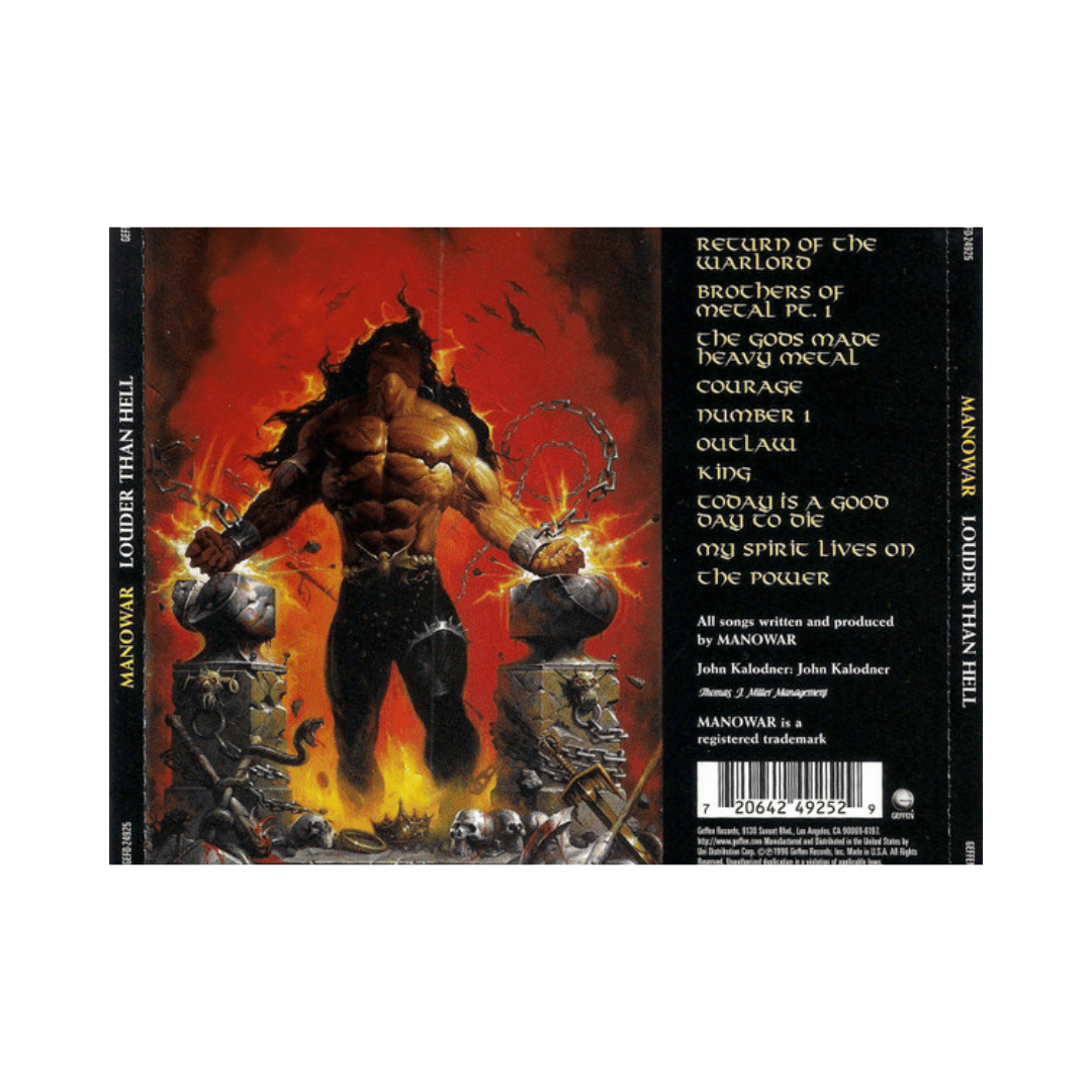 Manowar Louder Than Hell CD2