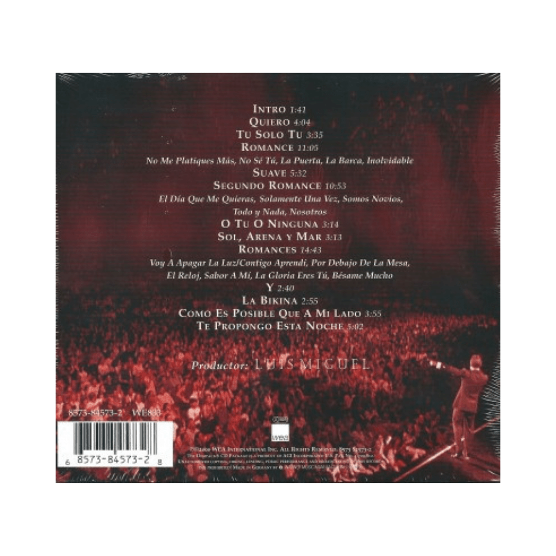 Luis Miguel Vivo CD2