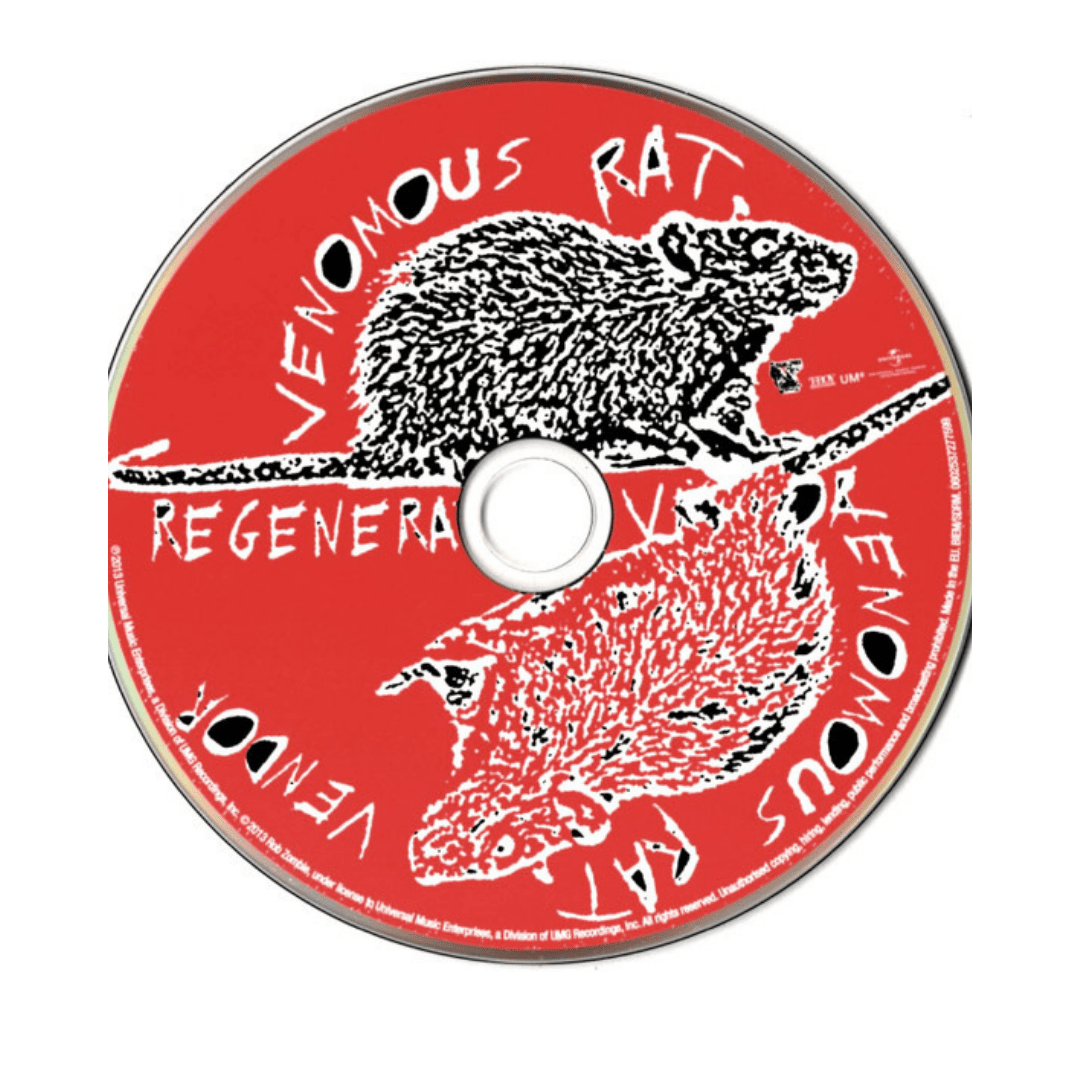 Rob Zombie Venomous Rat Regeneration Vendor CD3