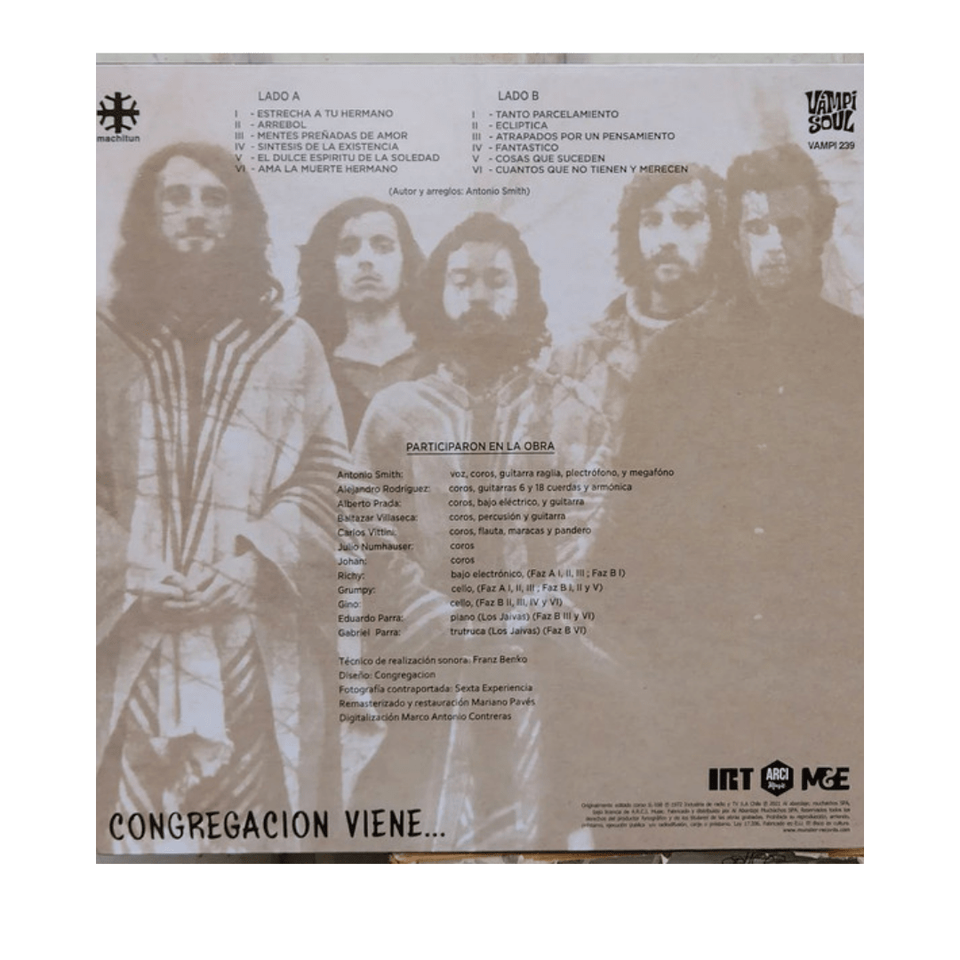 Congregación - Congregación Viene... Vinilo2